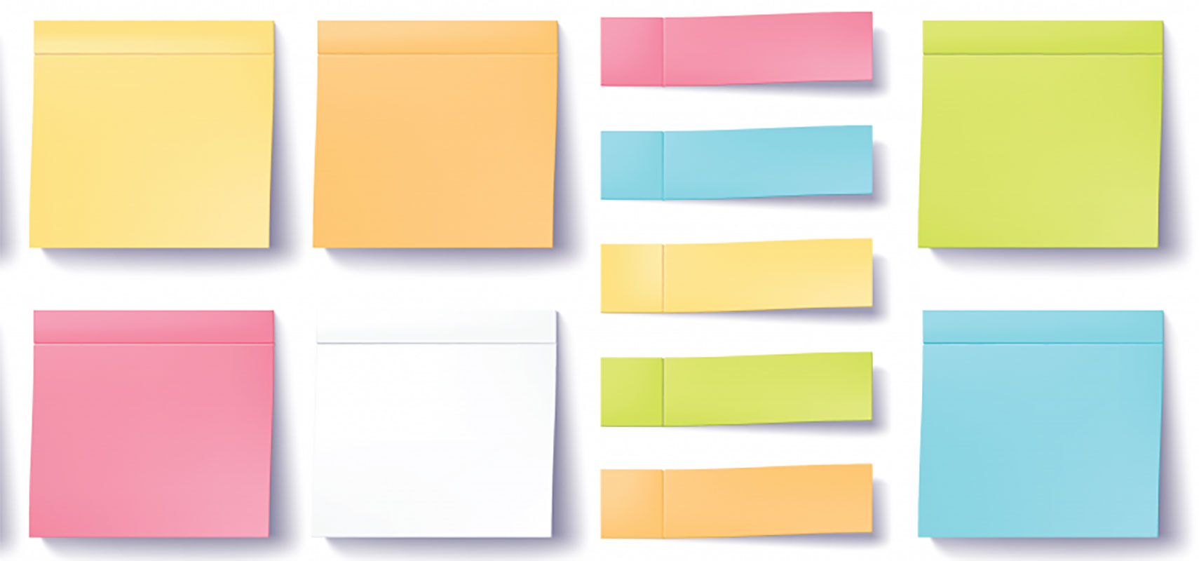 Post-it note set.