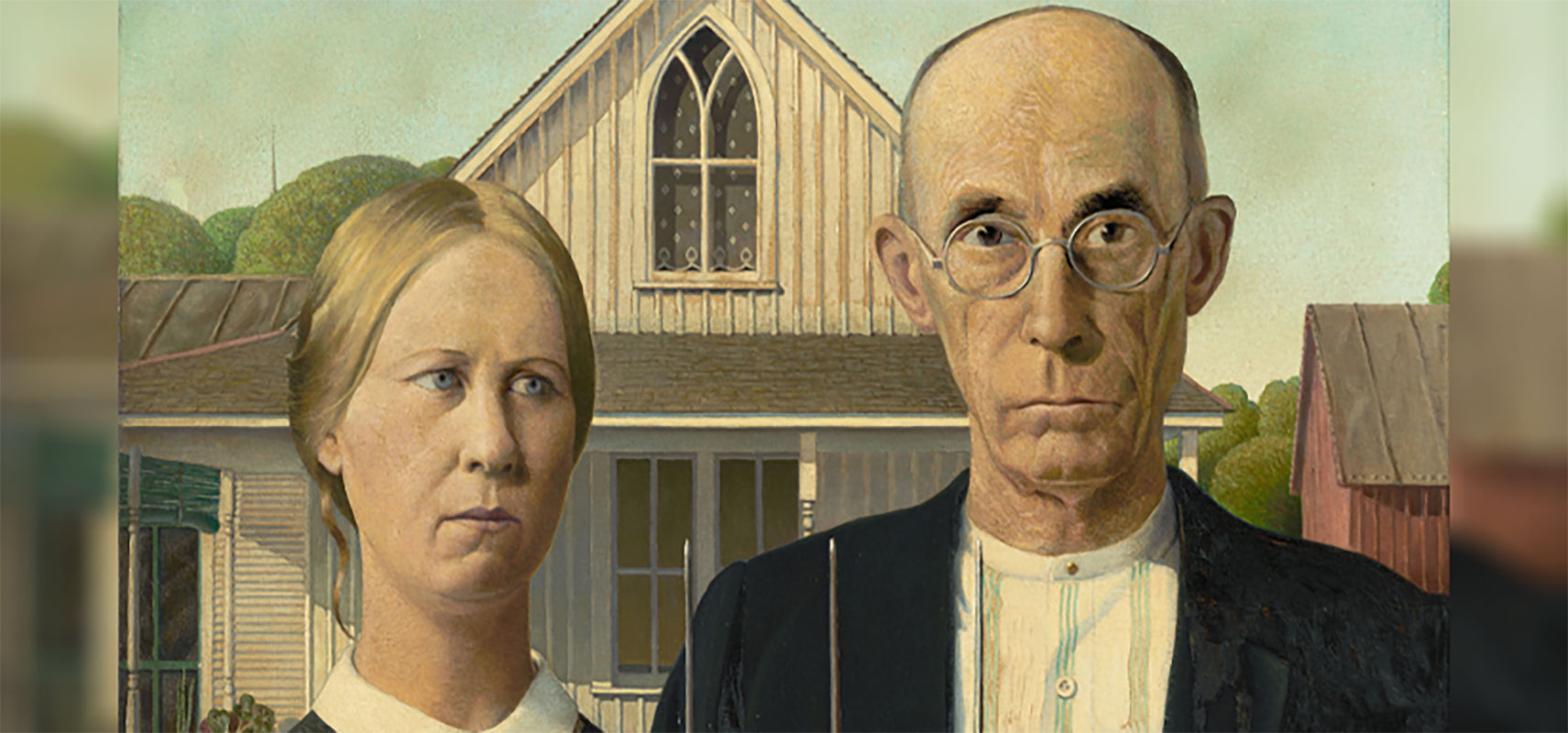 American gothic painting.